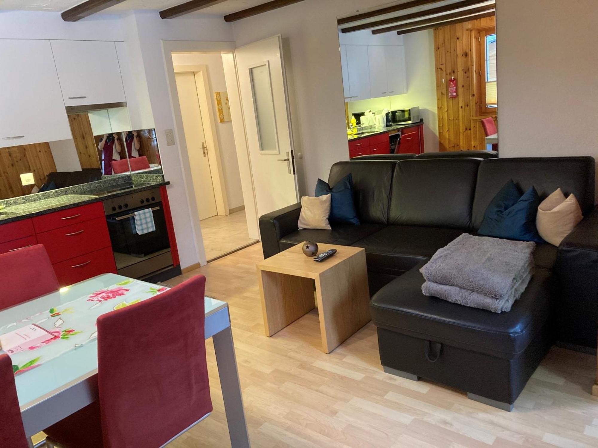 Apartamento Haus Alpenperle Saas-Almagell Habitación foto