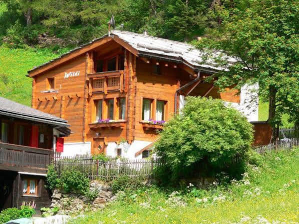Apartamento Haus Alpenperle Saas-Almagell Exterior foto