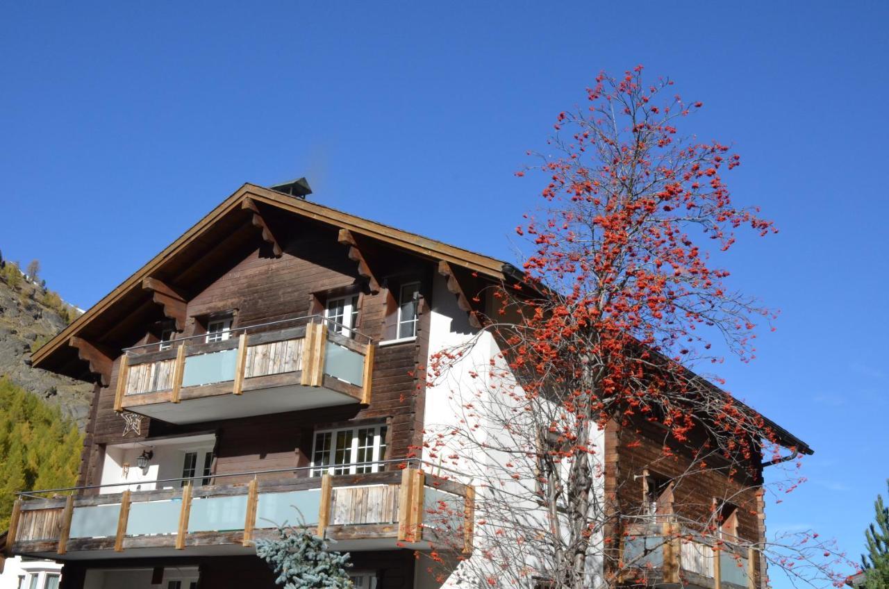 Apartamento Haus Alpenperle Saas-Almagell Exterior foto